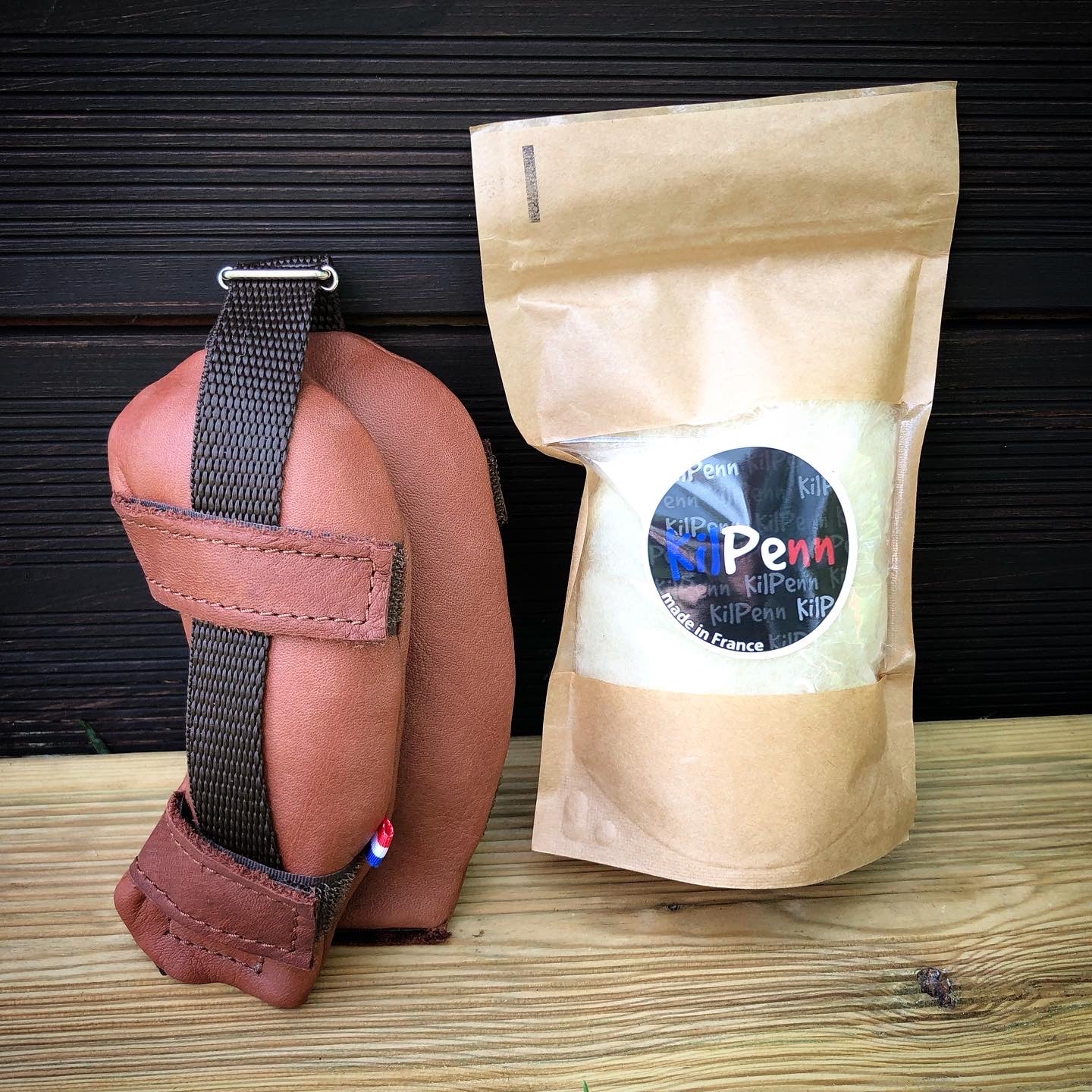 KilPenn cuir havane - Pad de têtière - Confort Cheval